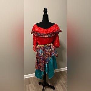 Bohemian Babe Halloween Costume, Size S (4-8), Women